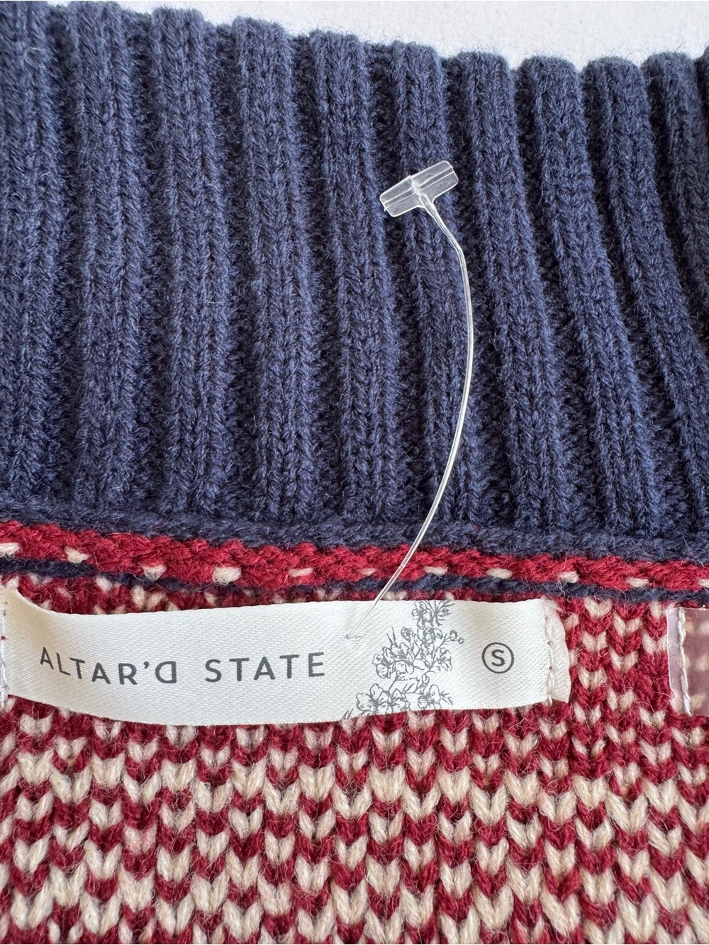 Altar'd State Horse Motif Button-Front Cardigan NWOT plastic tag attached - Picture 5 of 6